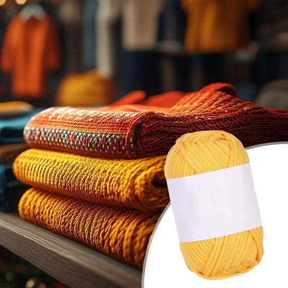 COM1950s Soft Milk Cotton Yarn for Knitting and Crochet,Premium Acrylic Blend Craft Thread,Ideal for Handmade Scarves,Hats,and Diy Adult Accessories,Lightweight and Warm,1-Piece Skein