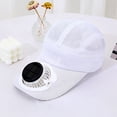 thumbnail image 1 of COM1950s Solar Usb Charging Fan Hat,Detachable Top with 360° Rotating Cooling,Lightweight Breathable Design for Multi-Season Outdoor Activities, 1 of 7