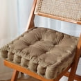 thumbnail image 1 of COM1950s Square Floor Cushion for Comfortable Sitting,Soft and Supportive Seat Pillow with High Elasticity Filling,Multi-Functional Back Support Cushion for Living Room,Bedroom,and Home Decor, 1 of 9