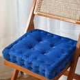 thumbnail image 1 of COM1950s Square Floor Cushion for Comfortable Sitting,Soft and Supportive Seat Pillow with High Elasticity Filling,Multi-Functional Back Support Cushion for Living Room,Bedroom,and Home Decor, 1 of 9