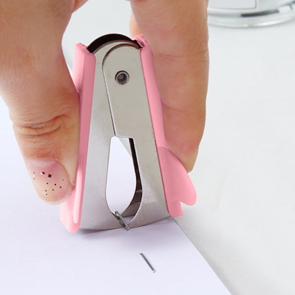 COM1950s Staple Remover for Office,Mini Portable Design with Ergonomic Grip,Efficient Desk Tool,Compact Size 2X1.6X0.8In