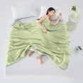 thumbnail image 1 of COM1950s Summer Cooling Quilt,Lightweight Air Conditioning Blanket for Adults,Twin Size Soft Bed Cover with Cool Silk Feeling, 1 of 8
