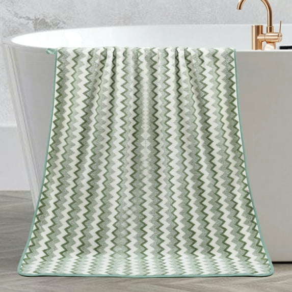 COM1950s Thick Soft Bath Towels for Adults,55 X 27.5 Inch Highly Absorbent Cotton Towel,Premium Bathroom Spa Hotel Home Towel,Quick Dry and Durable with Double Hem