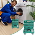 thumbnail image 1 of COM1950s Tool Sets for Men,Socket Wrench Set,53-Piece Socket Wrench Set Car Motorcycle Auto Insurance Set Household Xiaofei Hardware Tool Combination Set,Socket Wrench Set,1/4 Socket Set, 1 of 8