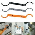 thumbnail image 1 of COM1950s Tools 626 Tapping Tool,Cushion Grip & 50900R Conduit Lockout Wrench Set,Tighten and Loosen Locknuts in Tight Spaces,1/2,3/4 and 1-Inch,Offset Bends,3-Piece, 1 of 6