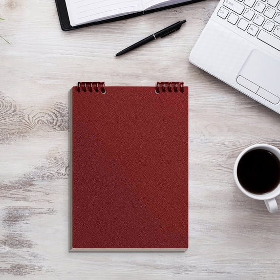 COM1950s Top Spiral Bound Notebooks,5 Pack 6X8 Inches Writing Pads with Loose Leaf Paper for Journaling,Note Taking,Drawing and School Office Supplies,60 Sheets Each