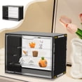 thumbnail image 1 of COM1950s Transparent Display Case for Collectibles,Stackable Storage Cabinet with Magnetic Door,Removable Dividers,Easy Assemble,Dimensions 10.6X8.7X7.1 Inch, 1 of 9