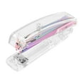 thumbnail image 1 of COM1950s Transparent Stapler,Stylish Desktop Stapler for Office and Home Use,Clear Stapler with Durable Plastic Construction for Document Binding, 1 of 6