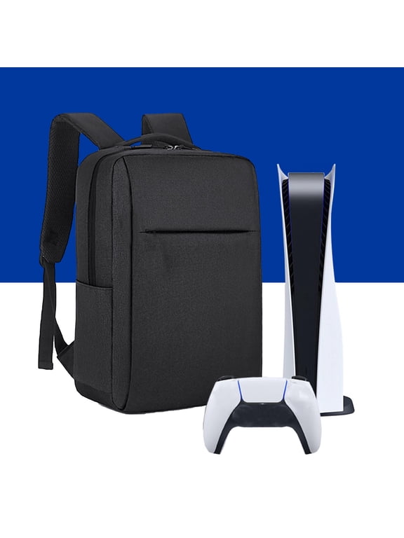 Travel Bag/Travel Backpack Game Backpack Compatible with Ps5 Travel Case/Ps4 Pro/Ps4 Slim/Xbox One/Xbox One Slim/Game Accessories-16.53X11.81X5.12In