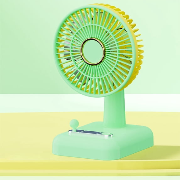 COM1950s USB Rechargeable Desktop Fan, Mini Portable Desk Fan, Quiet 3 ...