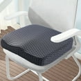 thumbnail image 1 of COM1950s Universal Seat Cushion with Slow Rising Memory Foam,Non-Slip Design for Office and Car Chairs,Enhanced Comfort and Support for Long Sitting Sessions,Multi-Use Chair Pad, 1 of 9