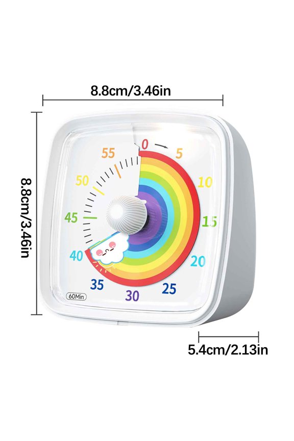 Visual Timer,Mini Electronic Timer,Intuitive Design,Multifunctional,Portable,High-Precision,Long Battery Life