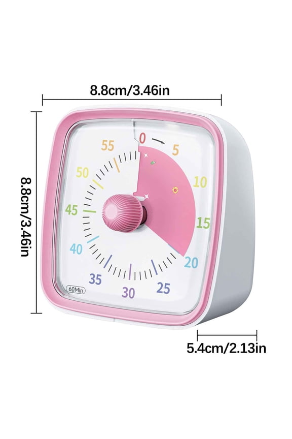Visual Timer,Mini Electronic Timer,Intuitive Design,Multifunctional,Portable,High-Precision,Long Battery Life