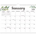 thumbnail image 1 of COM1950s Wall Calendar,Coil Bound,with Monthly Tabs and Inside Pockets,18 Months From July 2025 To December 2026,for Office Home Or Wall,Helps Adults Stay Organized and Focused, 1 of 8