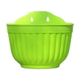 thumbnail image 1 of COM1950s Wall Mounted Planter With Drainage Holes, Hanging Plastic Flower Pot for Indoor Outdoor Plants, Balcony and Terrace Decoration, 1 of 7