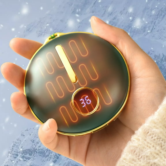 COM1950s Warm Hands Hand Warmers Intelligent Control Hand Warmer Rechargeable 2-In-1 Portable Hand Warmer Portable Hand Warmer Rechargeable Rechargeable Portable Hand Warmer