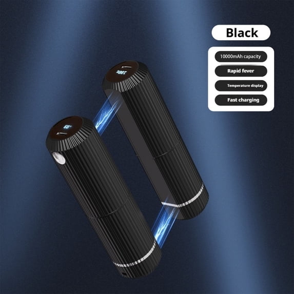 COM1950s Warm Hands Hand Warmers Magnetic Hand Warmer Flashlight 2-In-1 Separate Self-Heating Portable Baby Warmer