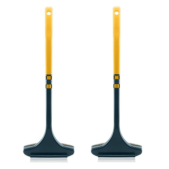 COM1950s Window Screen Cleaning Brush No Dismantling and Washing Screen Window Brush Two-In-One Glass Scraper Household Cleaning Window Screen Wiper Sand Net Removal Window Cleaning Brush