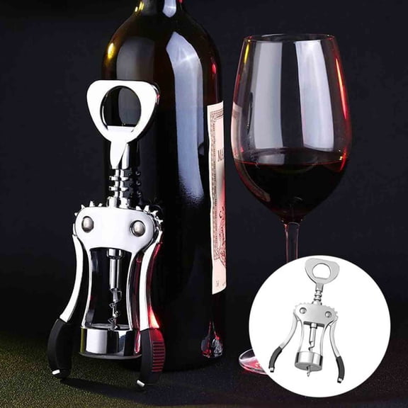 COM1950s Wine Bottle Opener Set Wine Bottle Opener Novel Stainless Steel Bottle Opener Beer Bottle Opener Stainless Steel Bottle Opener