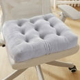 thumbnail image 1 of COM1950s Winter Car Seat Cushion,Thickened Booster Pad with Memory Foam,15 Inch Non-Slip Mat for Student & Tatami, 1 of 8