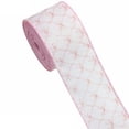 thumbnail image 1 of COM1950s Wired Ribbon With Floral Print, Flexible Wired Edge Ribbon for Bow Making, Decorative Ribbon for Gift Wrapping, Wreath Making, and DIY Crafts, 1 of 8