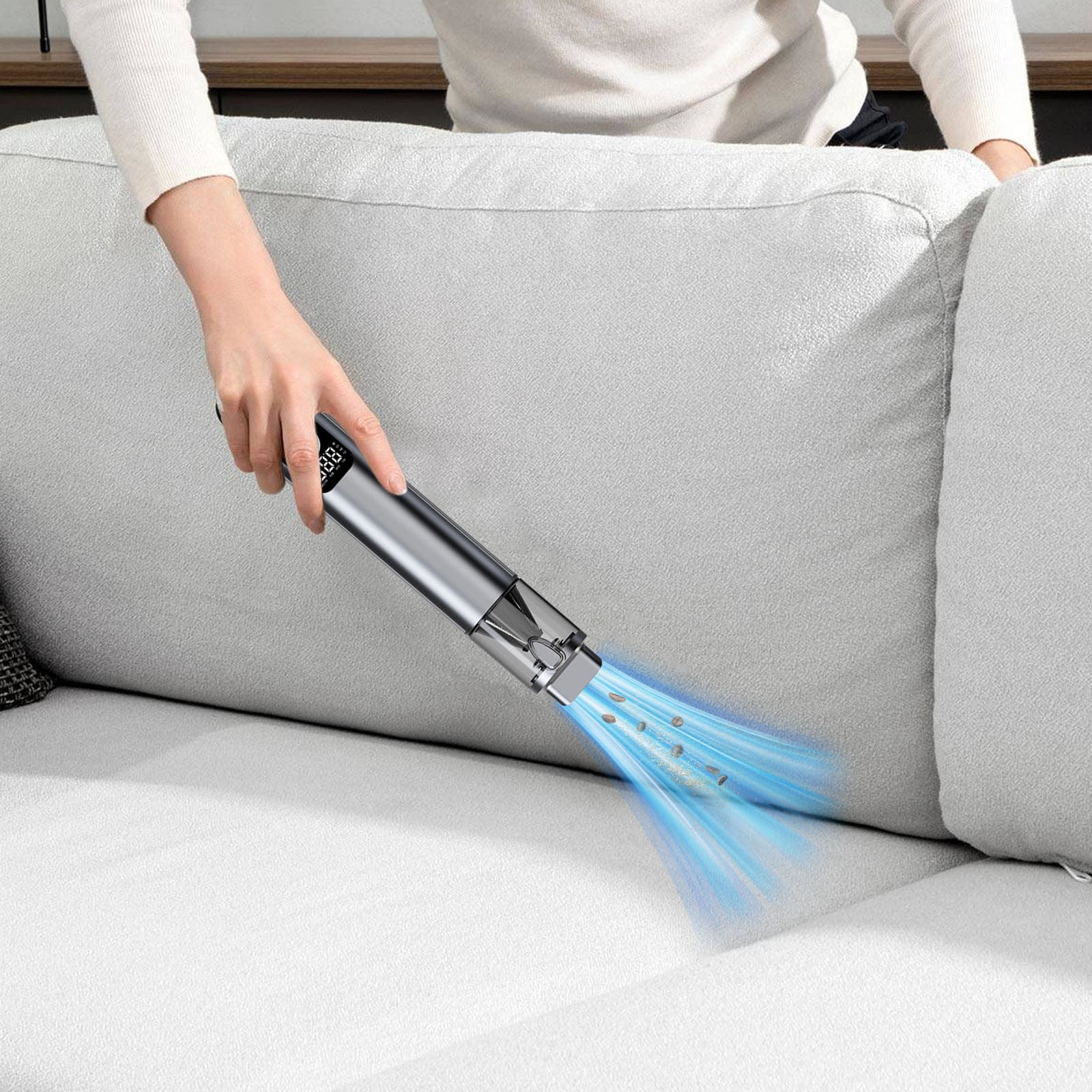 COM1950s Wireless Car Vacuum Cleaner and Inflator Pump,70W Portable ...