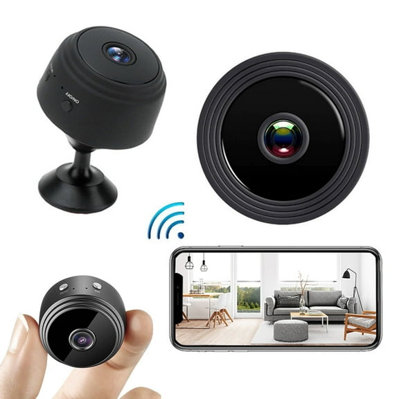 COM1950s Wireless Home Security Cameras Hd 1080P Camera Wireless Wifi Security Cam Night Vision Motion Detects Security Cameras Indoor/Outdoor Wireless Wifi Home Security Camera