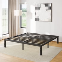 Free Shipping! ZIYOO Full Size Metal Bed Frame with 9 Recessed Legs, 9 ...