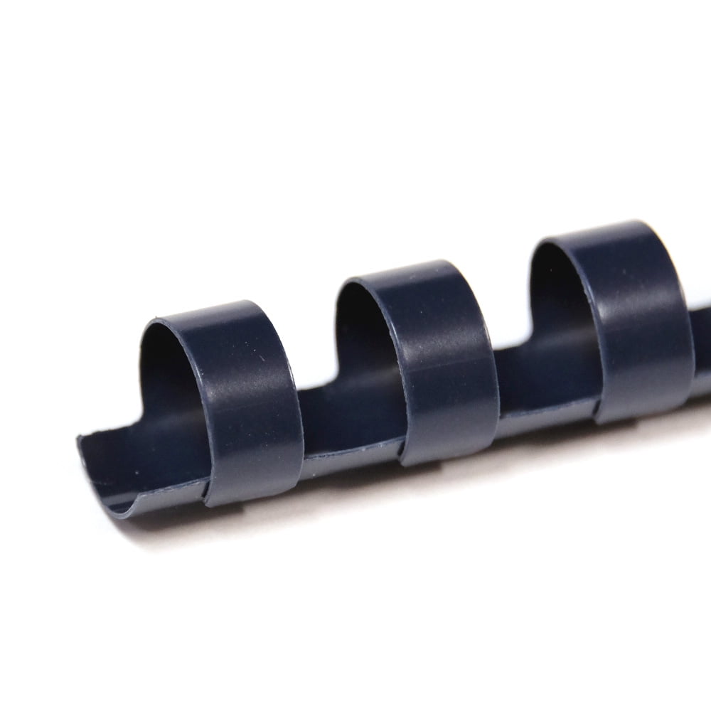 COMB0508-NV - 19 Ring Plastic Comb Binding Spines for 125 Sheet Capacity - 5 /8 inch (16mm) x 11in - Navy - 100/Bx - Walmart.com COMB0508-NV - 19 Ring Plastic Comb Binding Spines for 125 Sheet Capacity - 5 /8 inch (16mm) x 11in - Navy - 100/Bx - Walmart.com