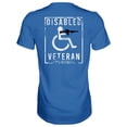 thumbnail image 1 of Combat Iron Apparel™ Disabled Veteran Handicap Men's T-Shirt L / Blue, 1 of 2