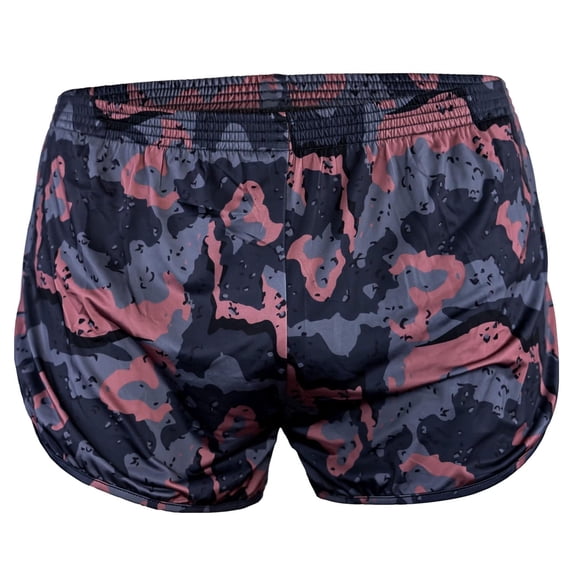 Combat Iron Men’s 2.5” Athletic Running Shorts – Quick Dry Lightweight Gym Workout Shorts, XL Copenhagen Camo
