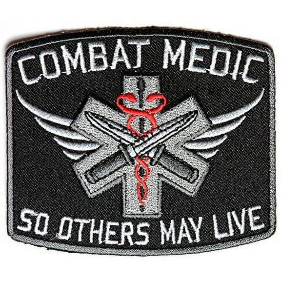 COMBAT MEDIC SO OTHERS MAY LIVE PATCH - Color - Veteran Owned Business.