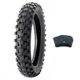 thumbnail image 1 of COMBO: Dirt Bike TIRE Size 90/100-14 + INNER TUBE Size 90/100-14 TR4 Valve Stem, 1 of 5