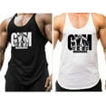 thumbnail image 1 of COMBO NEW GYM VEST (B&W) SIZE-S, 1 of 2