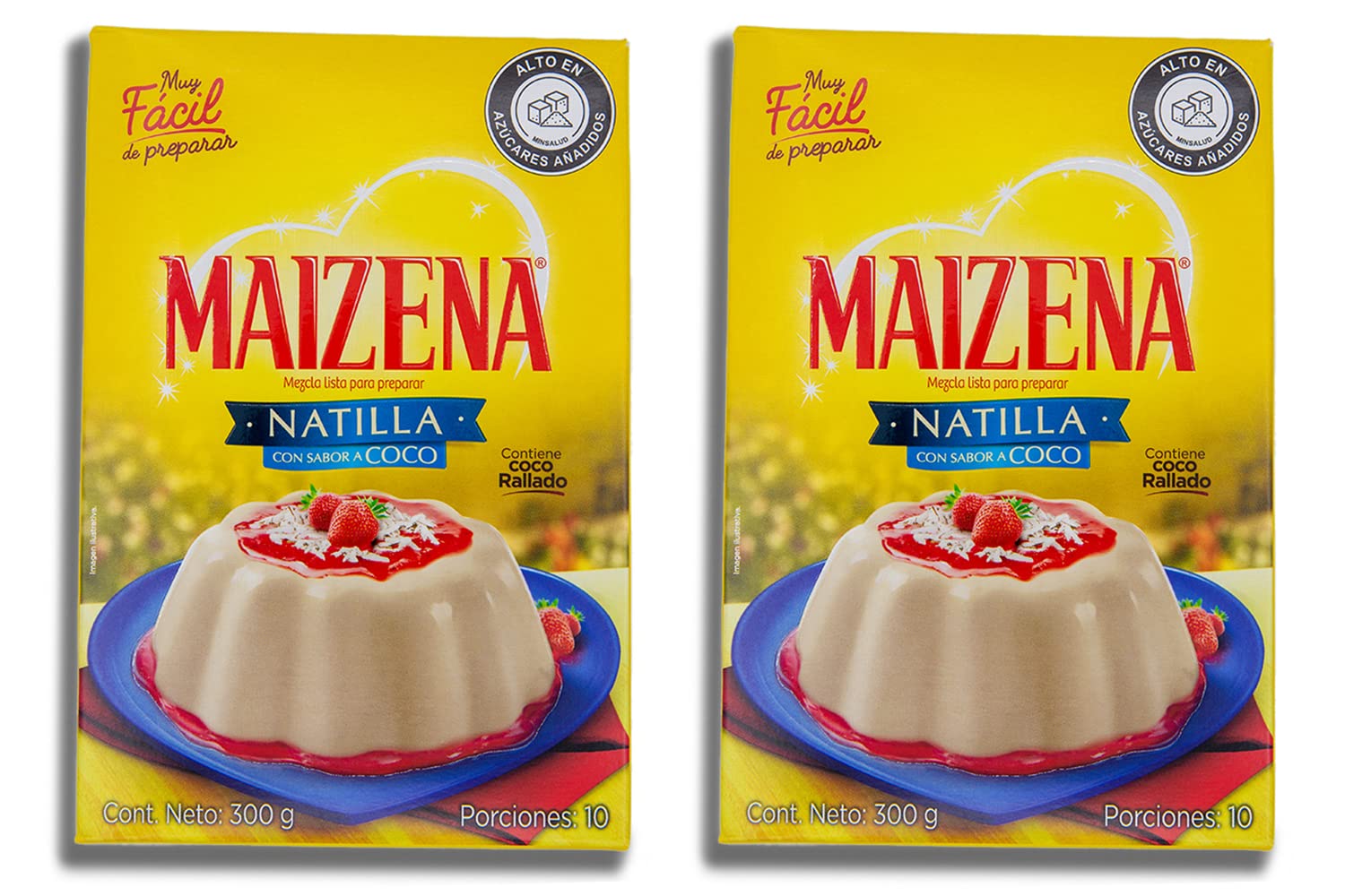 COMBO OF 2 -  con Mix Maizena 2 Boxes 300g of Each -   Value Pack