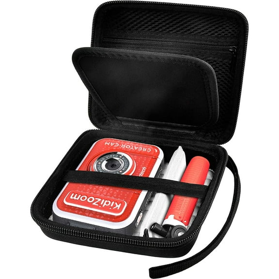 COMECASE Kid Toy Camera Case Compatible with VTech Kidizoom Creator Cam Video Camera - Black