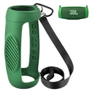 Bonarca Silicone Case Cover for JBL Charge 5 Waterproof Portable Bluetooth Speaker (Case Only)- Green