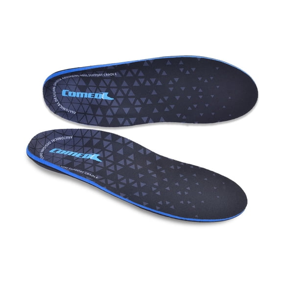 COMED Mens and Womens Orthotic Plantar Fasciitis Shoe Arch Support Insoles Relieves Flat Feet Arch and Heel Pain