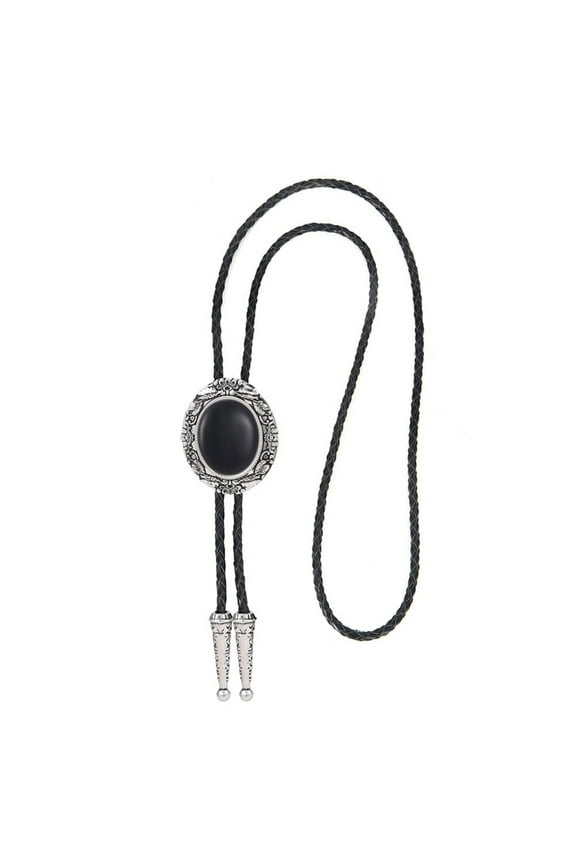 Bolo Tie, Tie Leather Necktie Western Fashion Men Ties Business Men Necktie for Men's Rodeos Neckwear