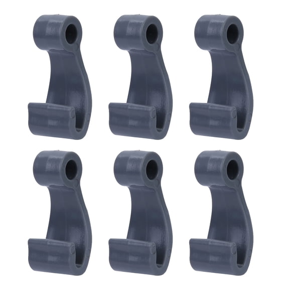 COMEET Canoe Hanger,6 Pcs Kayak Bungee Hooks J Shape Hooks Fasten Rope Hooks Clip Kayak Fishing Accessories
