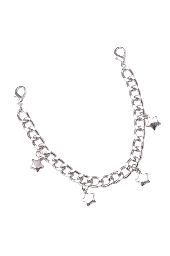 Decorative Chain, Delicate Boot Chain Punk Shoe Chain Boot Bracelet Unisex Trousers Chain Cool Aesthetic Chain for Daily Wear and Parties