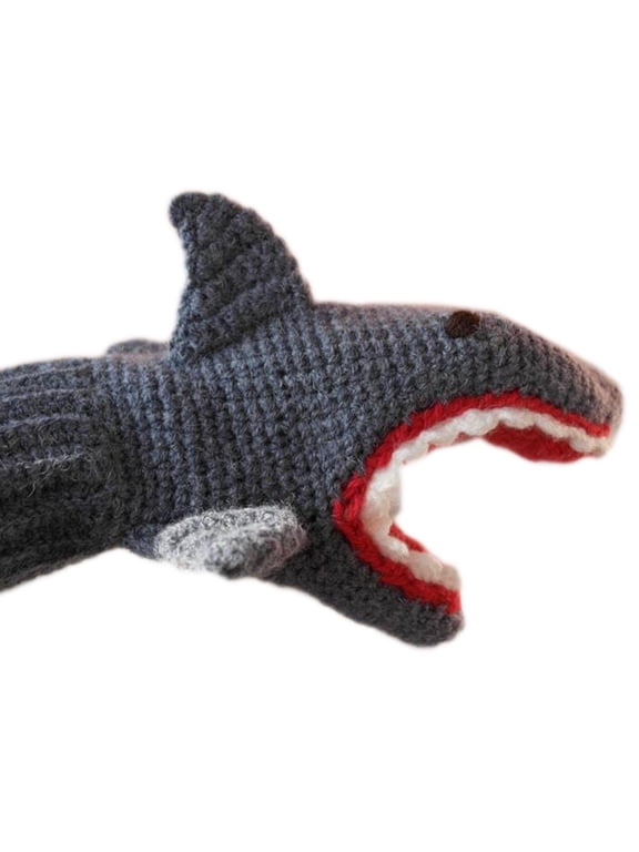 Novelty Gloves, Women Winter Gloves Cartoon Animals Shape Warm Thick Mittens Windproof Gloves Cycling Supplies for Cold Weather