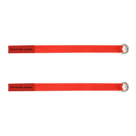 COMEET Safety Pull, Emergencies Car Door Pull Rope Nylon Tool easy installs Nylon Emergencies Escape Rope Simple to Use for Quick Escape