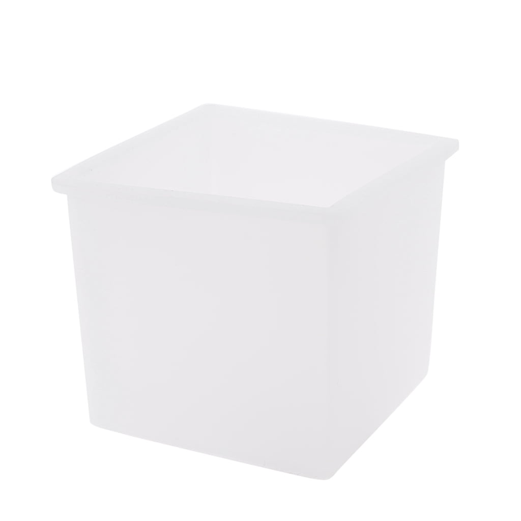 COMEET Square DIY, Square Resin Molds Candle Mold Cube Casting Molds for Flower Candle Soap Jewelry Holder