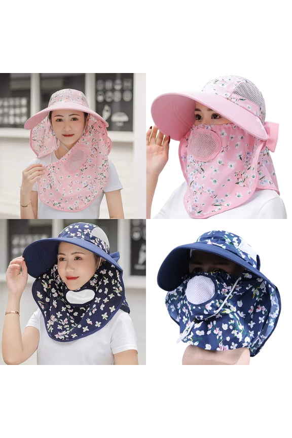 Sunproof Hat,Hat for Women Cycling Anti-uv Sport Veil Thin Fishing Motorcycle One-piece for Sun for Leisure
