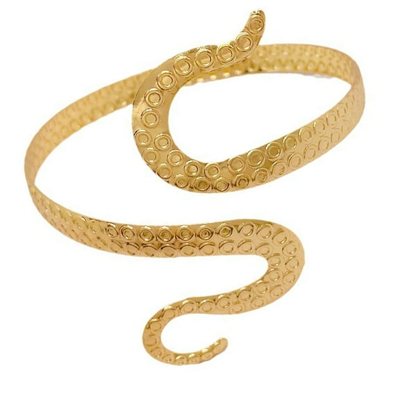 COMEET armlet bracelet, Elegant Arm Bracelet Vintage Coiled Snake Upper Arm Cuff Bracelet Girlfriend Gifts Upper Armband Female Arm Decoration