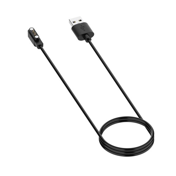 COMEET charging cable, 2 Pin USB Fast Charging Cable Cord Wire with Magnetic Attachment Secure Connection Portable Suitable for Smartwatch