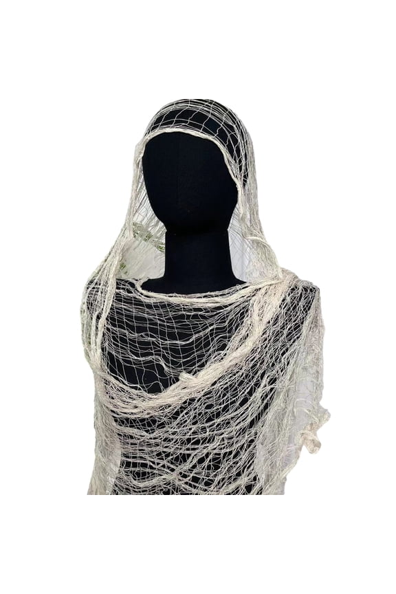 shawl wrap, Fashionable Mesh Shawl Distressed Neck Scarf Soft and Elegant Netted Shawl Shoulder Wrap for Daily Use and Formal Event