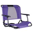 thumbnail image 1 of GCI Outdoor Big Comfort Stadium Chair with Armrests, Purple, 1 of 8