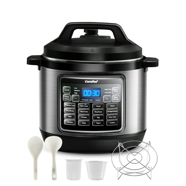 Wonderchef Nutri-Pot Electric Pressure Cooker With 7-in-1 Functions, One  Touch Cooking, 18 Pre-set Functions, Pressure Cooking, Sauté/Pan Frying,  Slow Cooking, Yogurt Making, Steaming, Warming & Rice Cooking